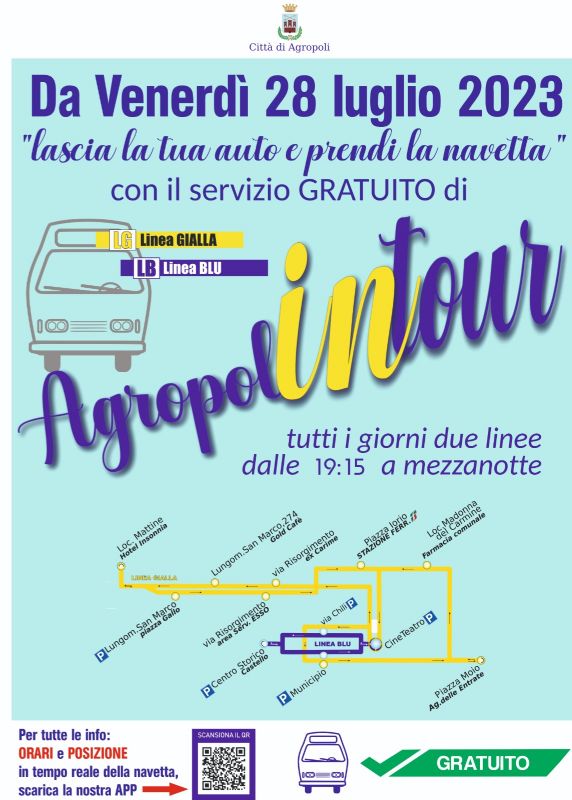 agropoli navette orari