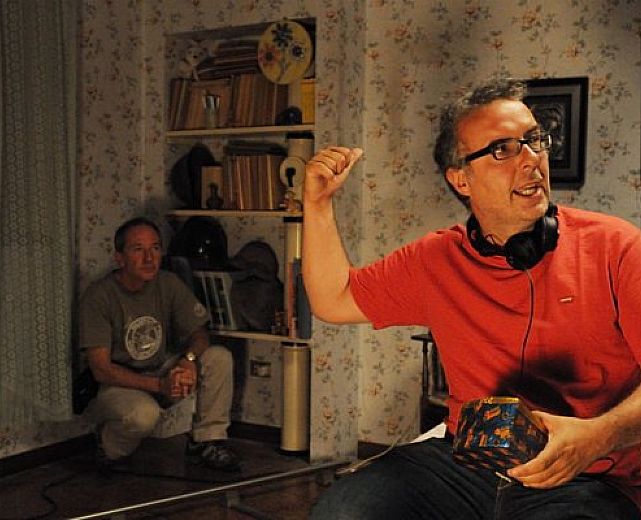 27082015 luca miniero sul set