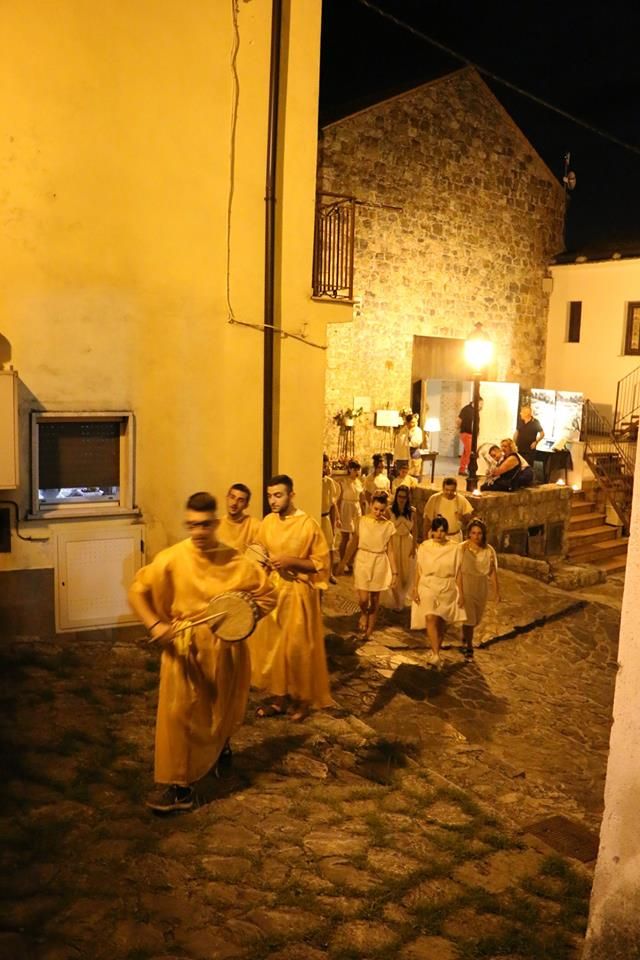 corteo nel centro storico