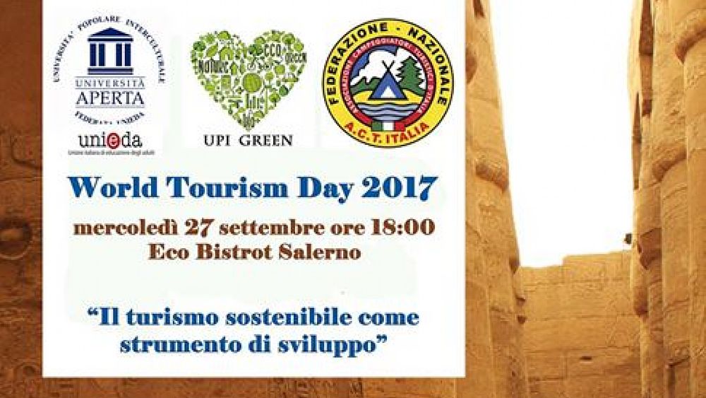 27092017 Giornata Mondiale del Turismo