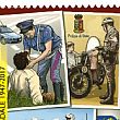 Cultura foto - 27112017 Francobollo Polizia Stradale