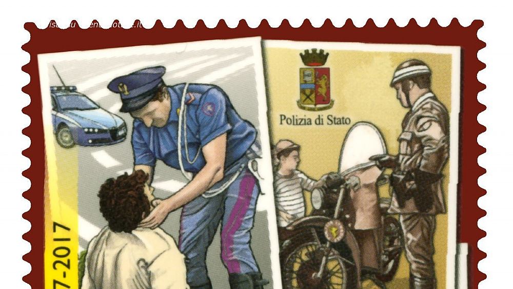 27112017 Francobollo Polizia Stradale