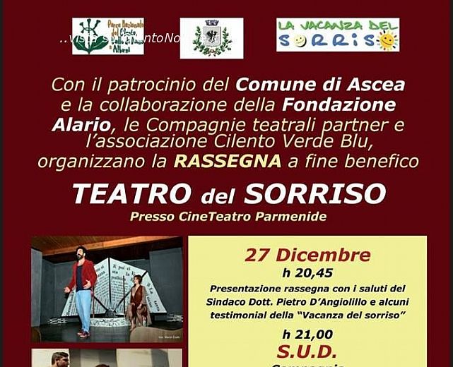 27122014 Due appuntamenti teatrali a scopo benefico 27122014 Due appuntamenti teatrali a scopo benefico