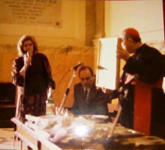 marisa russo presentazione al duomo di napoli - arte