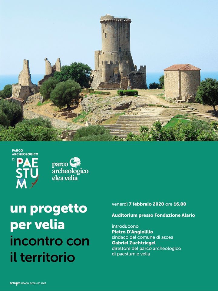 locandina unione parco velia - paestum