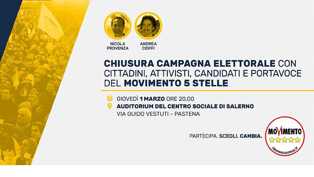 28022018 m5s salerno chiusura campagna