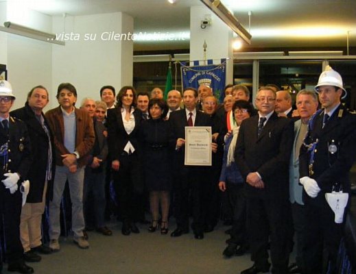 28032013 Mounir Bouchenaki attestato capaccio