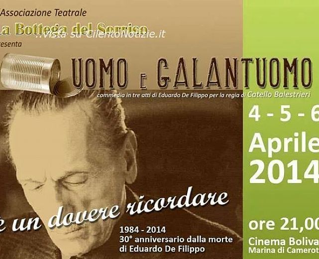 28032014 uomo e galantuomo 28032014 uomo e galantuomo