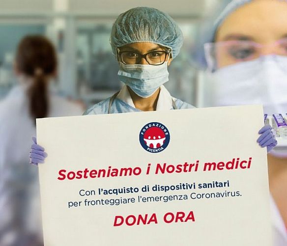 28032020 CAMPAGNA CORONAVIRUS FONDAZIONE PICENTIA
