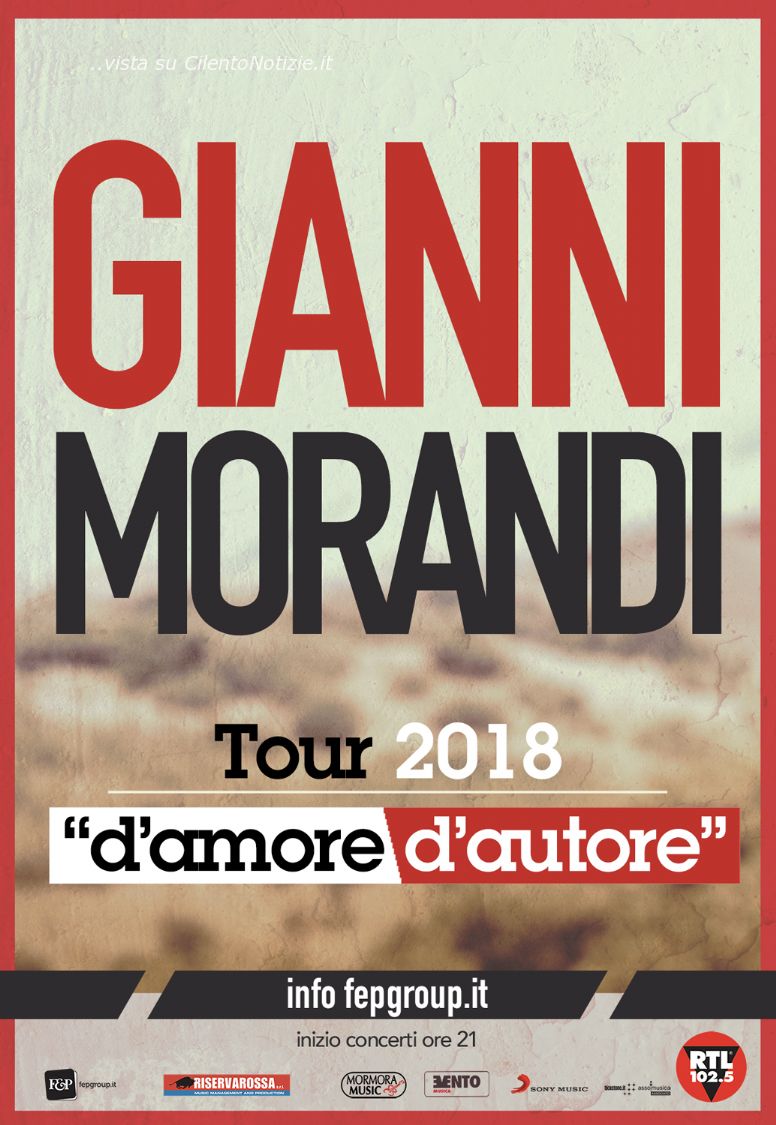 gianni morandi in tour