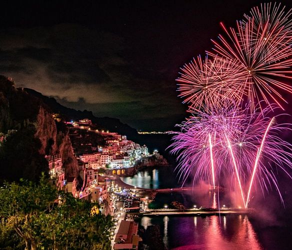 28122019 Capodanno Amalfi   Fuochi sul mare