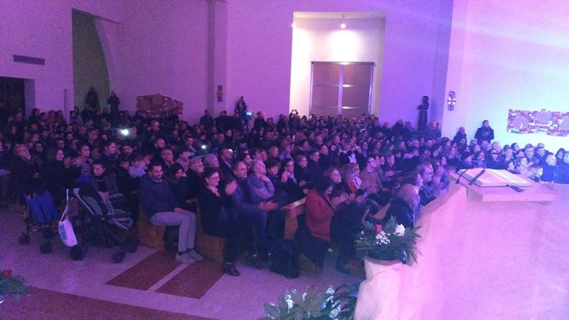 chiesa gremita concerto