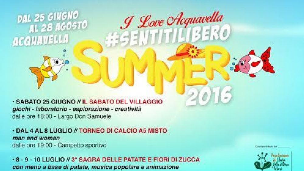 29062016 locandina estate acquavella