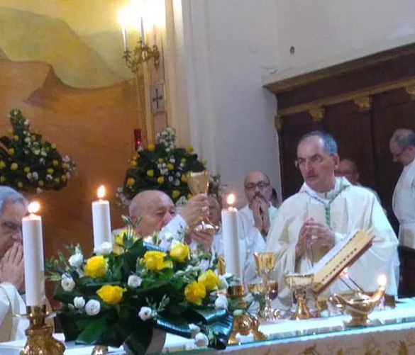 Tonino-Luppino foto - 29062019 I Vescovi Cantisani e De Luca con Mons