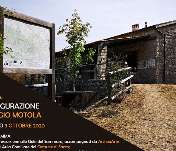 29092020 inaugurazione rifugio mottola   invito