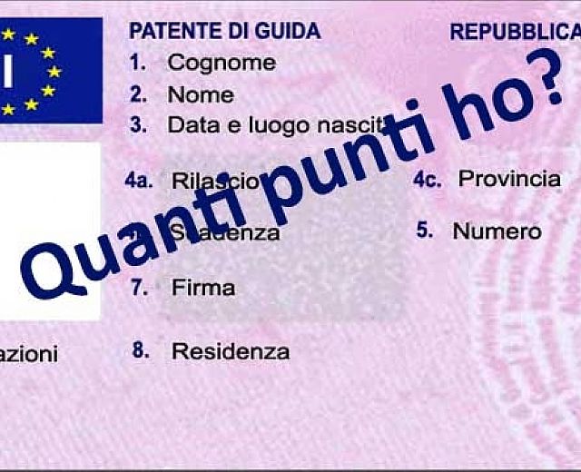 29102014 punti sulla patente