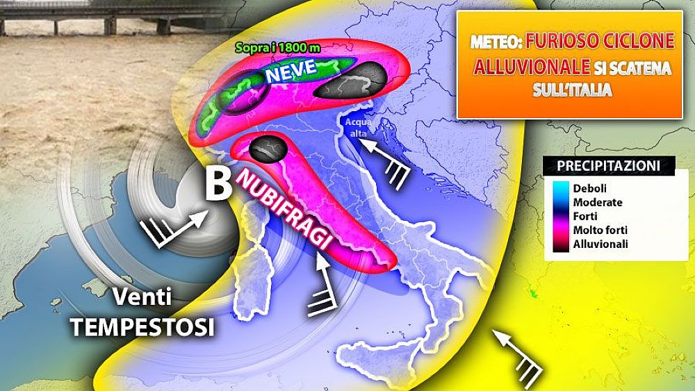 29102018 ciclone sull italia piogge