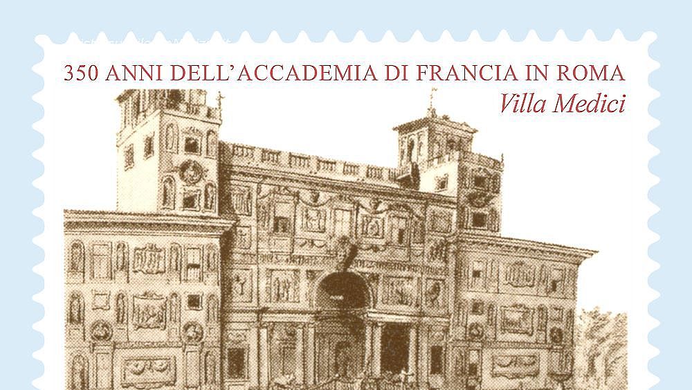 29112016 Francobollo Accademia di Francia in Roma