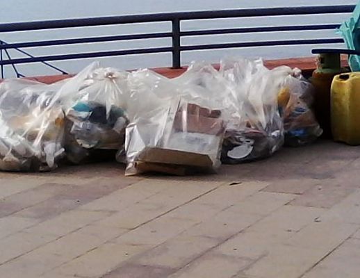 30012016 fare verde raccolta immondizia
