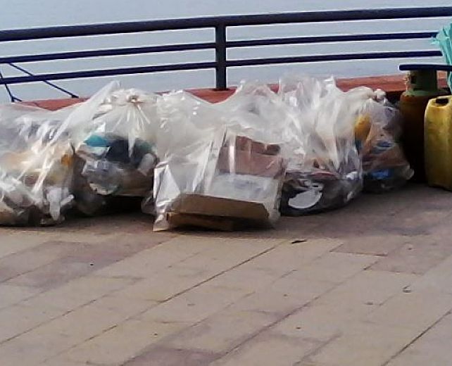 30012016 fare verde raccolta immondizia