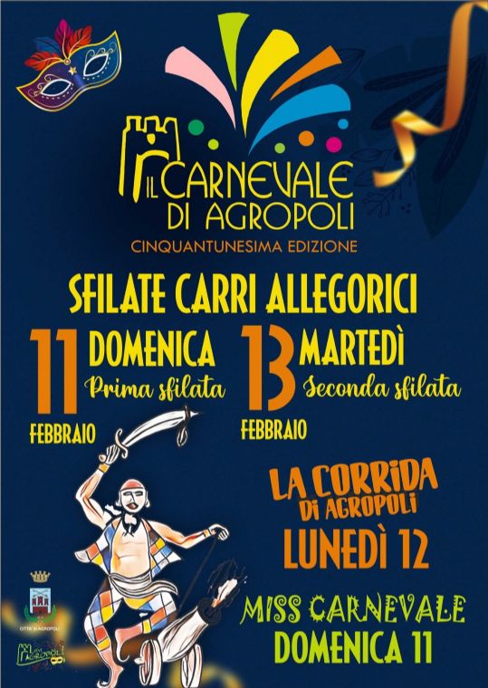 locandina carnevale di agropoli
