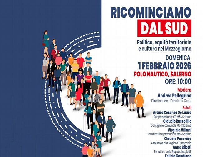 30012026 ricominciamo dal sud