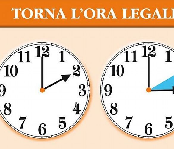 30032019 torna l ora legale