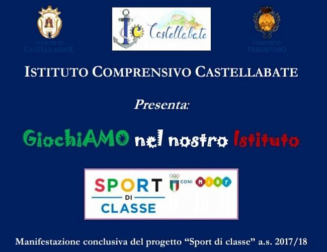 30052018 CASTELLABATE SPORT DI CLASSE 2018