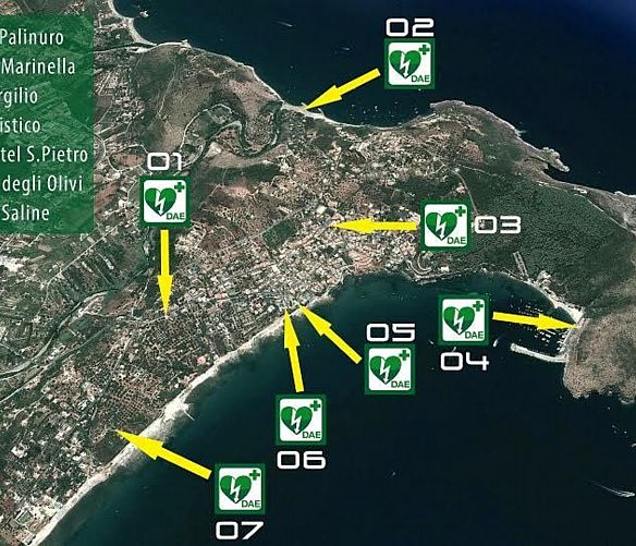 30062016 mappa postazioni dae palinuro