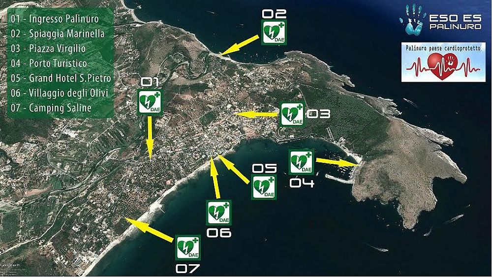 30062016 mappa postazioni dae palinuro 30062016 mappa postazioni dae palinuro