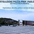 Agropoli Notizie foto - 30062025 locandina intitolazione piazza