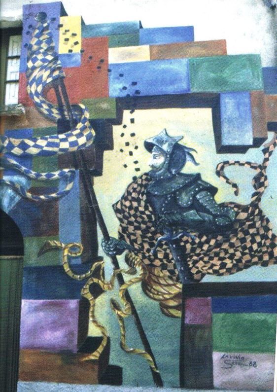 piano vetrale murales