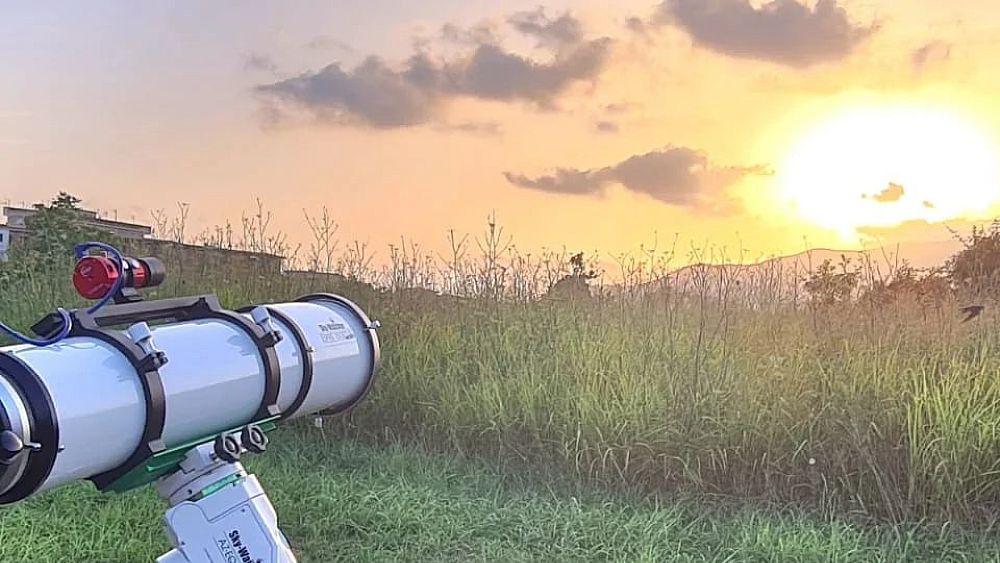 30072023 osservazioni telescopio solare