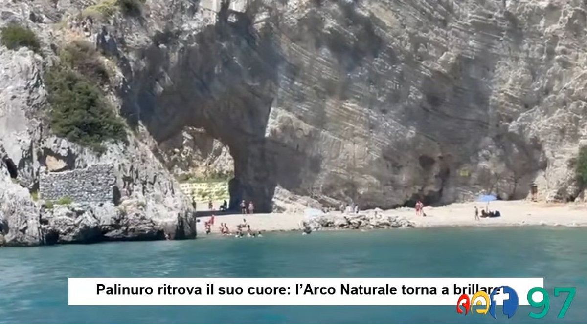 Palinuro ritrova il suo cuore: l'Arco Naturale torna a brillare