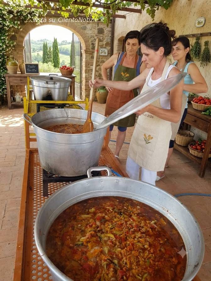 preparazione sagra del fuore di zucca