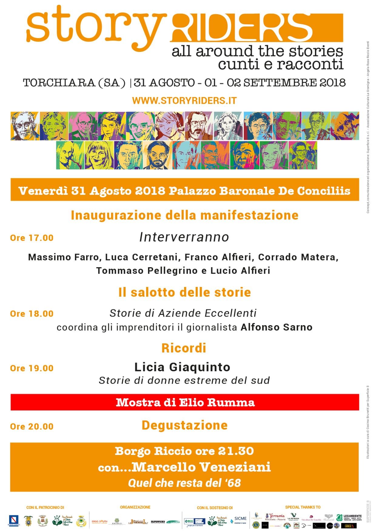 locandina eventi storyriders