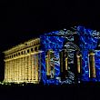 Capaccio Paestum Notizie foto - 30102016 AMS tempio di nettuno di notte