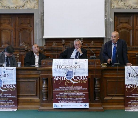 30102018 TEGGIANO ANTIQUARIA CONFERENZA STAMPA