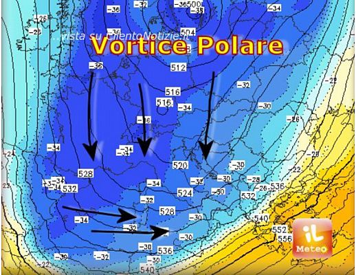 31012015 vortice polare maltempo italia