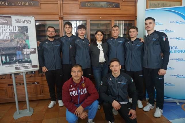 foto ginnastica salerno al comune