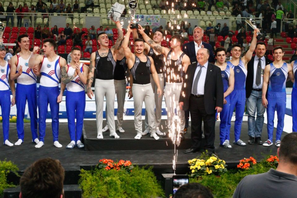 podio ginnastica salerno