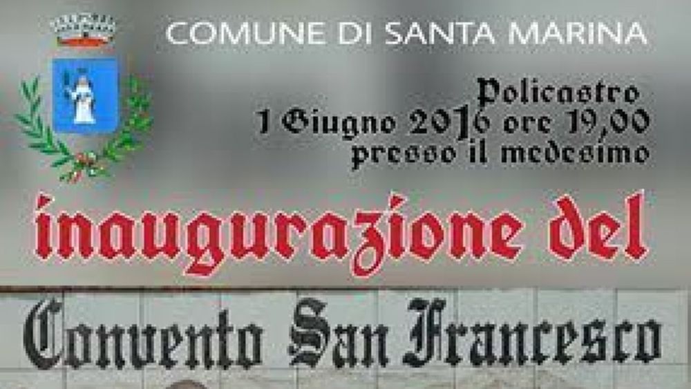 31052016 convento san francesco