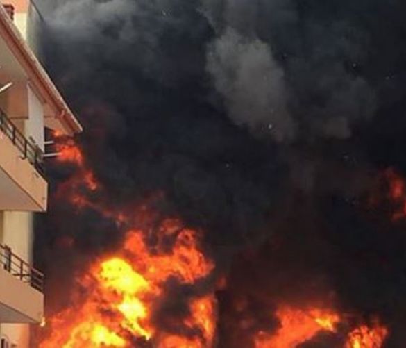 31072018 incendio tessile capaccio