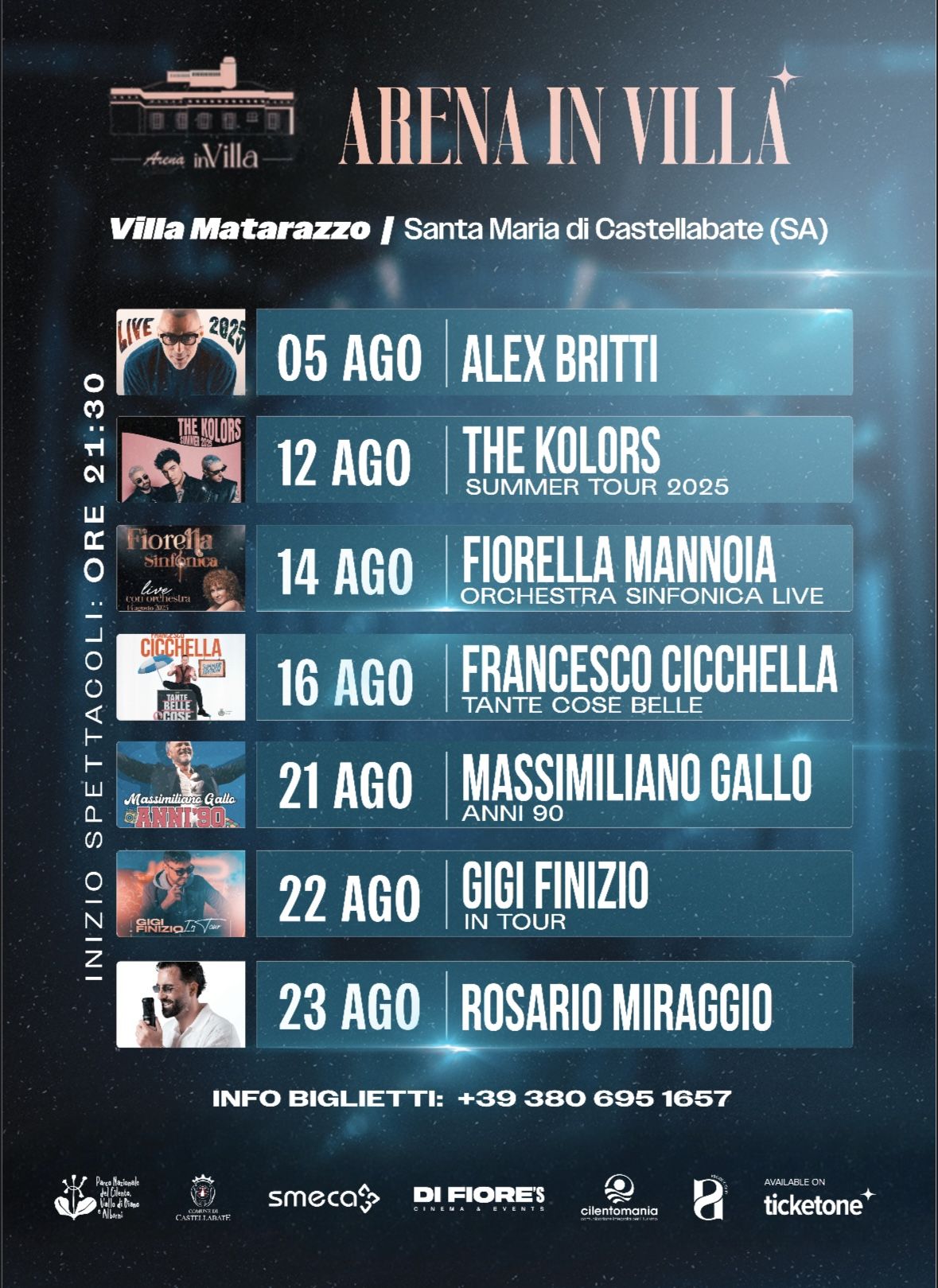 calendario eventi estate 2025 castellabate concerti