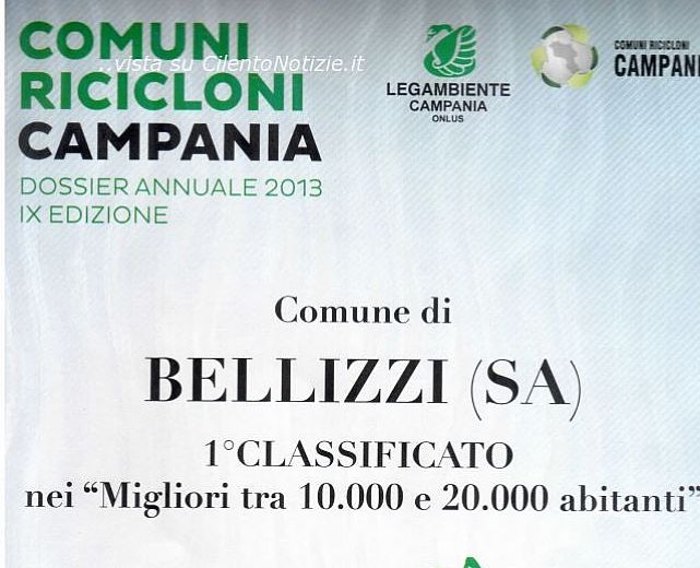 31102013 RICICLONE 2013 CAMPANIA