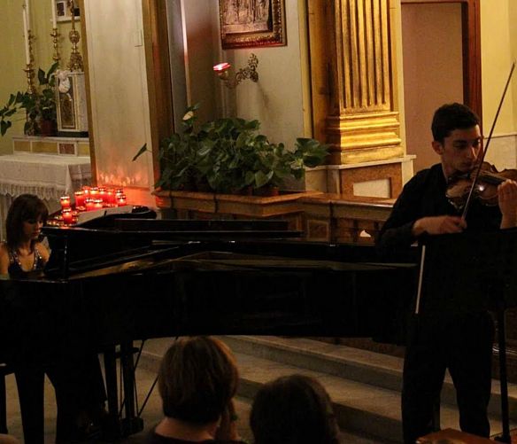 31102016 duo piano e violino battipaglia