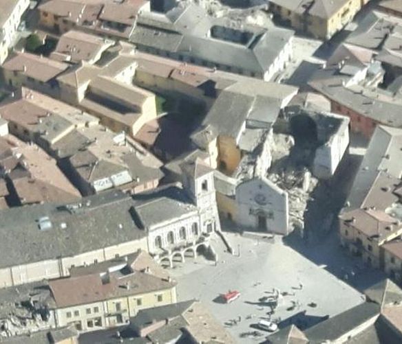 31102016 norcia dopo terremoto ansa