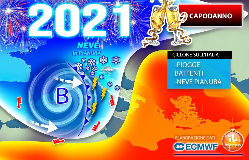 meteo capodanno