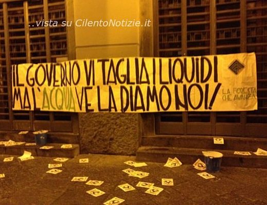 Cava Dei Tirreni tagli all acqua