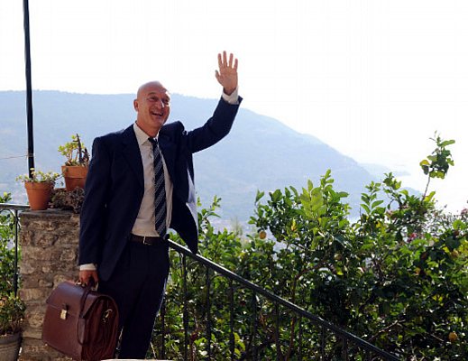 Claudio Bisio a Castellabate scena